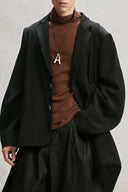 Plate Pleated Denim Pants for men, from AIN, The Nam Concept 
