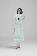 White Anna Maxi Dress for woman, from BYDI, The Viet Concept 