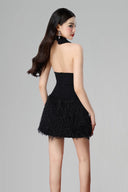 Black Aura Mini Dress for women, from BYDI, The Viet Concept 