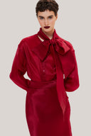 Red Bow Tie Shirt for women, from Caostu, The Viet Concept 3