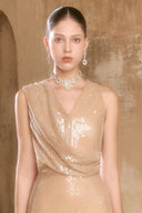 Jella  Matte Glamour Dress for women, from ARTI APPAREL, The Viet Concept