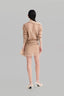 Back of Caramel Off-Shoulder Mini Shirt-Dress for women, form MUST HAVE, The Viet Concept