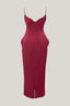 Back of Red Velvet Peg-top Midi Dress for women, from MUST HAVE, The Viet Concept 1