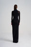 Back of Black Bodycon Wriggle Dress, from CAOSTU, The Viet Concept