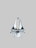 Front of Silver Mami Bag for women, from LUU VIETANH, The Viet Concept