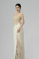 White Bella Maxi Dress For Women, from BYDI, The Viet Concept 