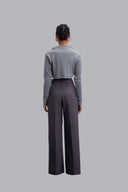 Back of Grey Win Women's Wide-tube Pants for women, from CAOSTU, The Viet Concept