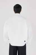 CAOSTU • White D-Beetle Jacket Cotton - The Viet Concept