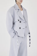 CAOSTU • Beetle Shield Blazer Twill Linen