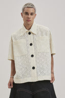 CAOSTU • Lace Cuc Den Shirt Silk - The Viet Concept