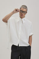 CAOSTU • Lace Cuc Den Shirt Silk