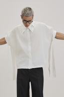 CAOSTU • Lace Cuc Den Shirt Silk