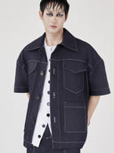 CAOSTU • The Beetle Denim Shirt - The Viet Concept