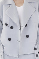 CAOSTU • Beetle Shield Blazer Twill Linen