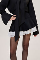 Black Bow Tie Shirt for women, from Caostu, The Viet Concept 2