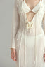 Close of Phu Quoc White Beach Coat for women, from XITA, The Viet Concept