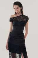 Close on Black Off Half Shoulder Top for women, from MUST HAVE, The Viet Concept
