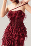 Close on Bordeaux Dress for women, from MUST HAVE, The Viet Concept 