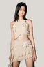 Close on Phuket Beige Skirt for women, from XITA, The Viet Concept