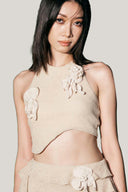 Close on Phuket Beige Top for women, from XITA, The Viet Concept 2