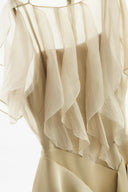 Close on Sand Ruffled Mini Dress for women, from MUST HAVE, The Viet Concept2