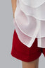Close on Red Women's wide-tube Shorts for women, from CAOSTU, The Viet Concept