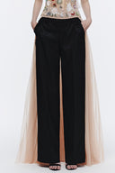 Romance Embroidered High-Waist Wide-Leg Trousers for women, from MR CRAZY & LADY SEXY, The Viet Concept 