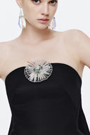 Royal Plume Strapless Twill Couture Gown for women, from MR CRAZY & LADY SEXY, The Viet Concept 