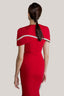 Red Grimby Maxi Dress from JEENY K TRAN at The Viet Concept 1