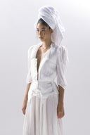 HUELLEY HUELLEY • White Gisele Maxi Dress