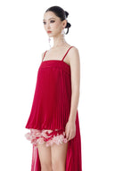 Bloom Pleat High-Low Couture Gown for women, from MR CRAZY & LADY SEXY, The Viet Concept 