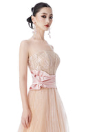 Regal Sunray Pleated Corset Gown for women, from MR CRAZY & LADY SEXY, The Viet Concept
