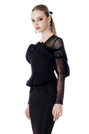 Onyx Architect Peplum Mermaid Gown for women, from MR CRAZY & LADY SEXY, The Viet Concept 