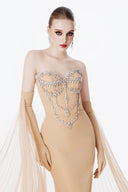 Regal Dune Crystal Corset Gown for women, from MR CRAZY & LADY SEXY, The Viet Concept 