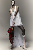 Duscha Ethereal Organza Voile Floor-Length Bridal Veil for women, from DAS LA VIE, The Viet Concept 