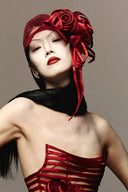 Halona Luxe Mesh Tie Hat for women, from DAS LA VIE, The Viet Concept 
