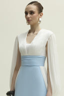 Duches Dress Organza Cape Elegance for women, from JENNY K TRAN, The Viet Concept 