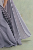 Cinder Royale Chiffon Cape for women, from DUONG ATELIER, The Viet Concept