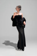 Black Enigma Maxi Dress For Women, from BYDI, The Viet Concept