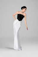  White Elwyn Maxi Dress For Women, from BYDI, The Viet Concept