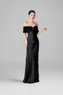 Black Fanny Maxi Dress For Women, from BYDI, The Viet Concept