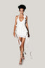 Front of Bodrum White Mini Dress for women, from XITA, The Viet Concept 