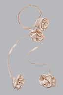 Detail of  Cream Floral Belt  for women, form MUST HAVE, The Viet Concept