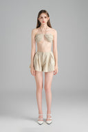 Front of Hoi An Beige Bra for women, from XITA, The Viet Concept