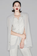 Detail of Pearl Double Layered Blazer for women, from MUST HAVE, The Viet Concept 