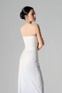 White Haley Maxi Dress For Women, from BYDI, The Viet Concept