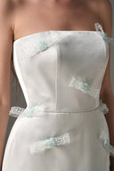 Celestine Crystal Bow Taffeta Mini Dress for women, from IHF STUDIO, The Viet Concept 