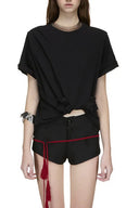 Luxe Double Tie Organza Voile Shirt for women, from DAS LA VIE, The Viet Concept 