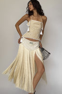 Eira Fringe Lace Skirt for women, from Huelley Huelley, The Viet Concept 