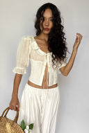 White Lior Pants for women, from Huelley Huelley, The Viet Concept 